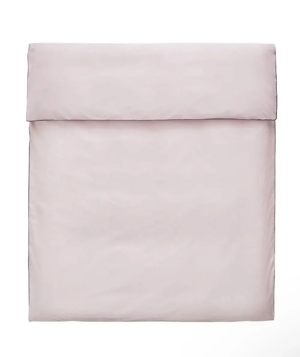 Hay Outline Duvet Cover, Soft Pink - King Size 100% Organic Cotton NEW